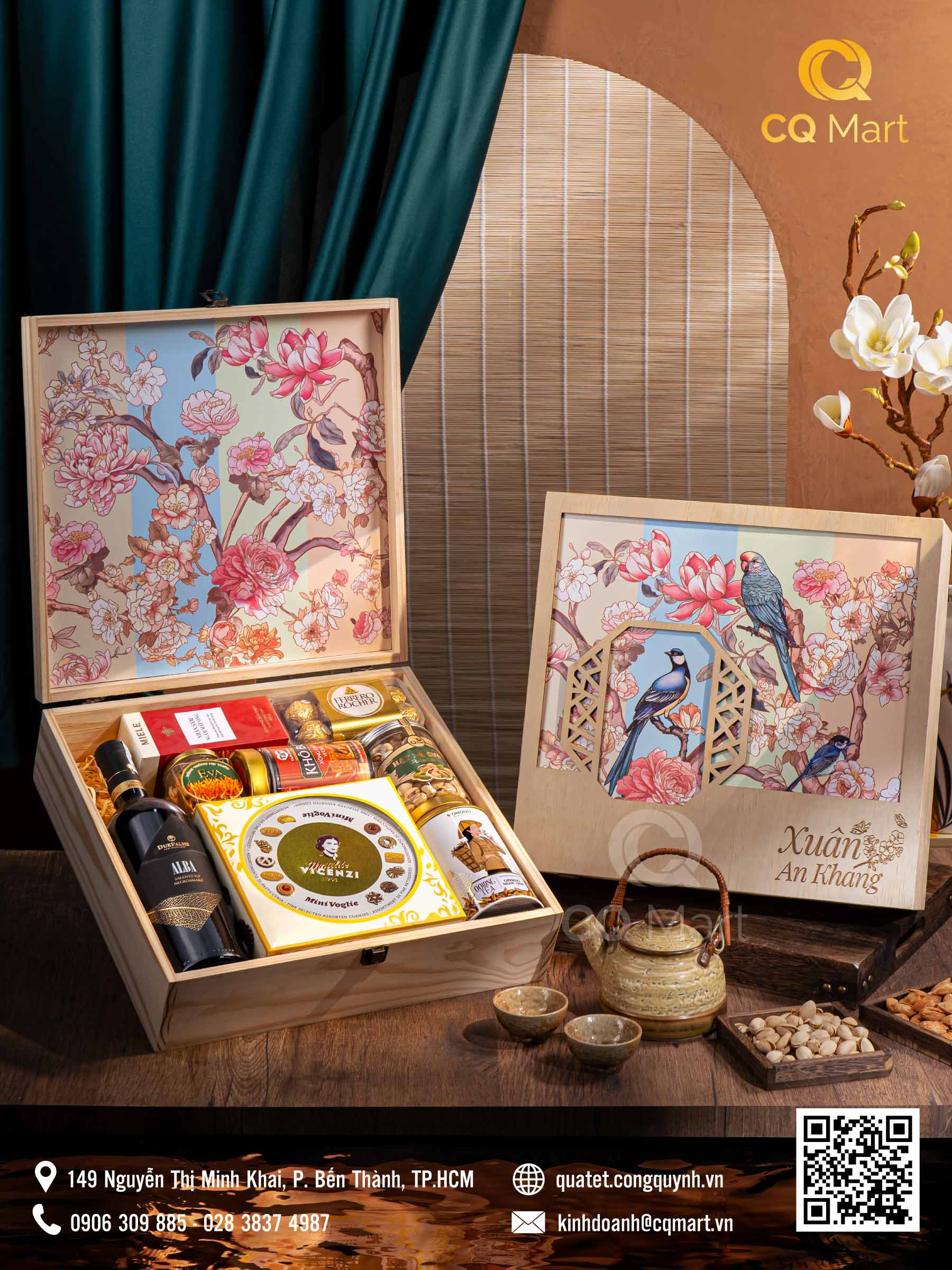 Hộp Quà Tết Thịnh Vượng HQ391